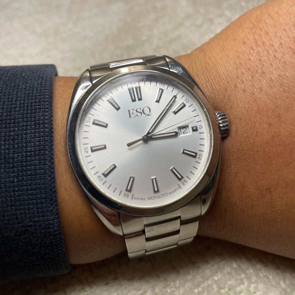 Pre- Owned ESQ by Movado unisex watch